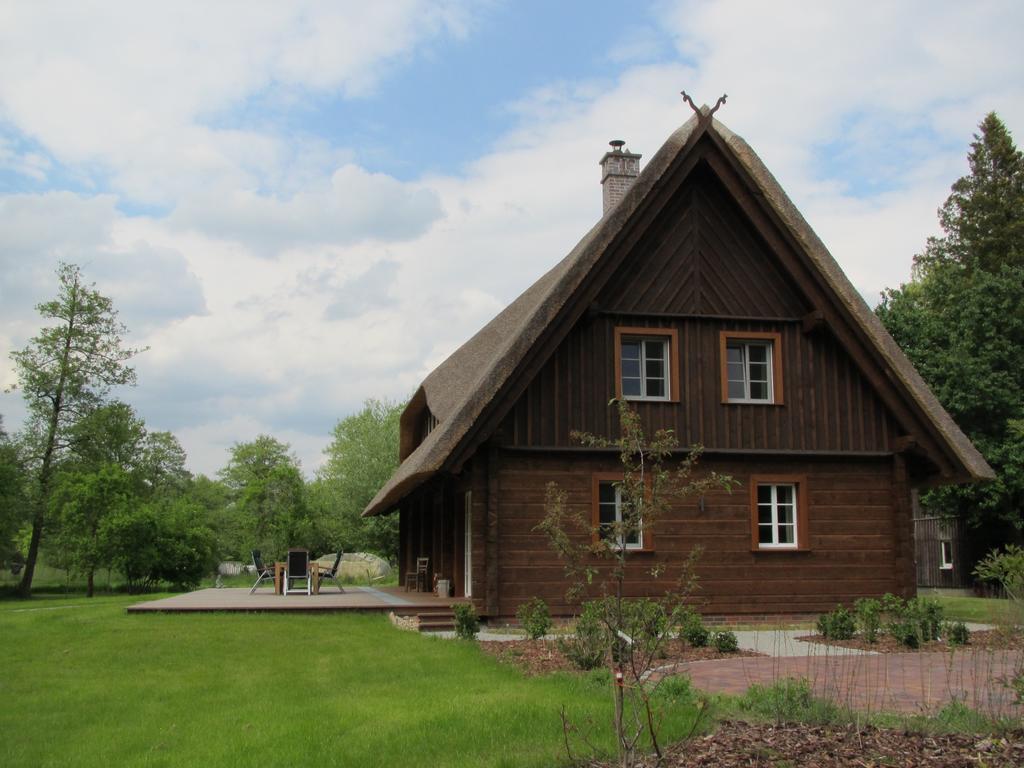 Villa Exklusives Holzhaus Burg  Zimmer foto