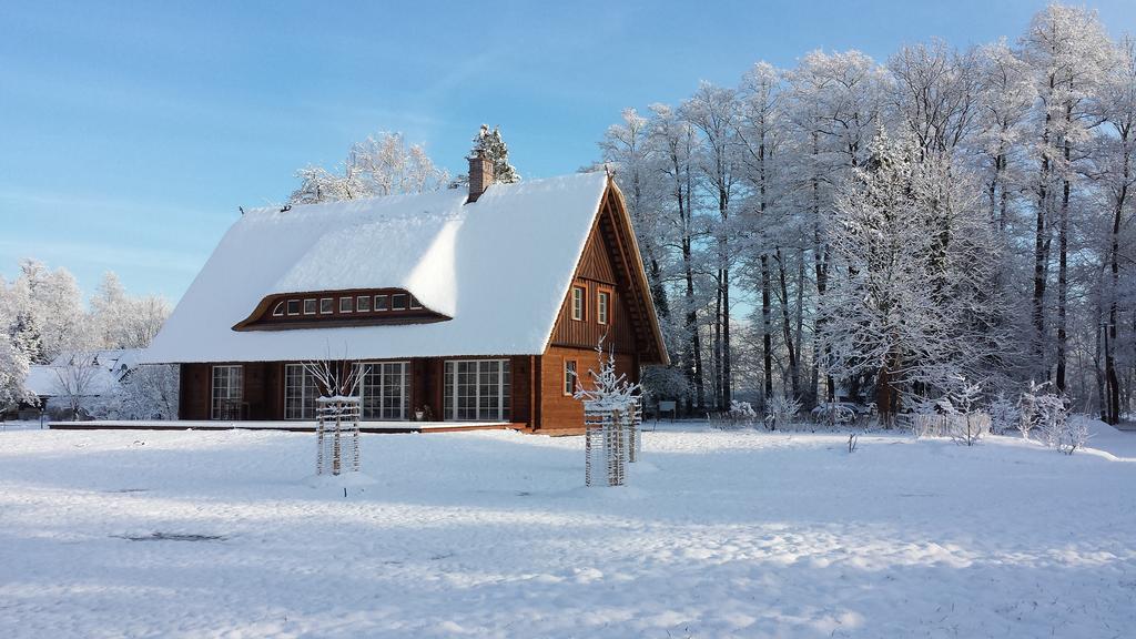 Villa Exklusives Holzhaus Burg  Zimmer foto